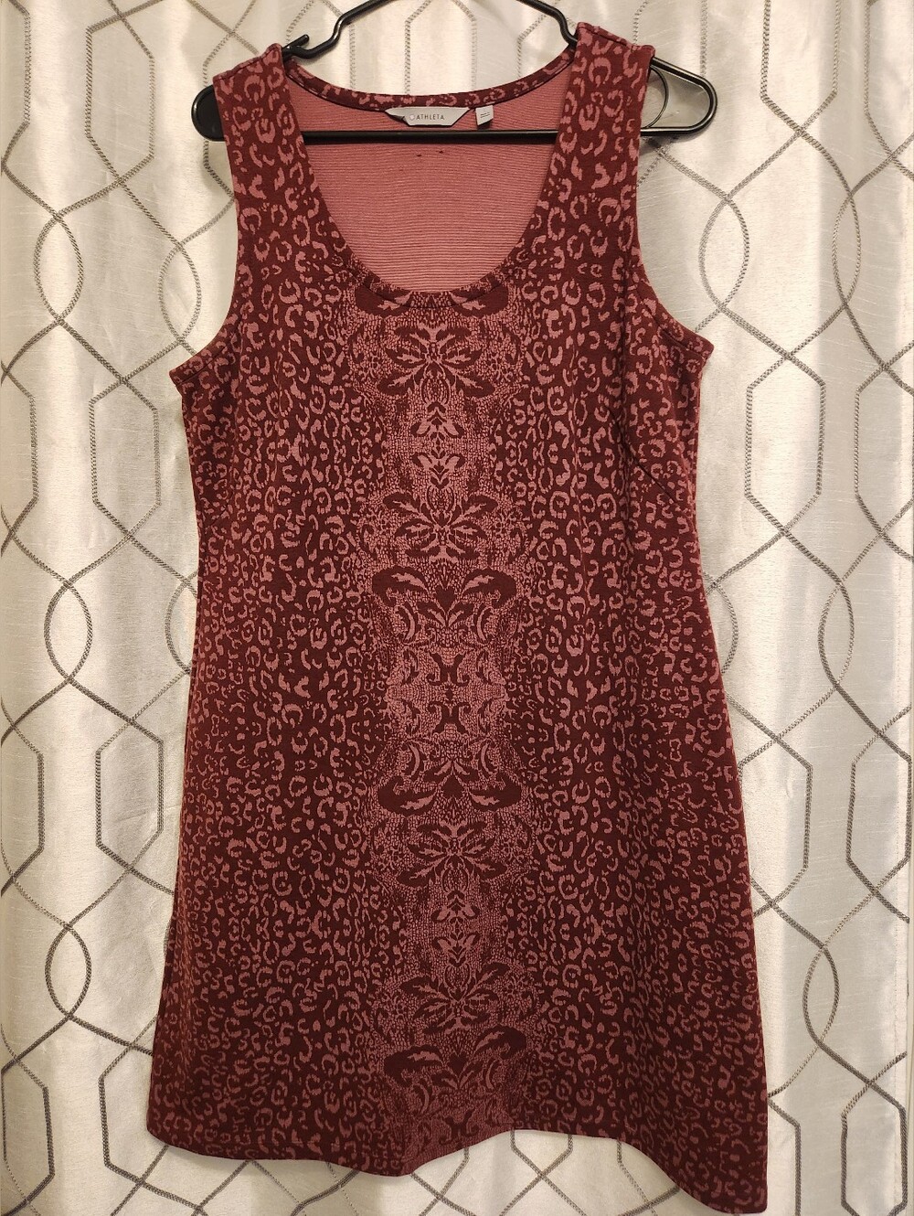 Athleta Burgundy Red Dress Large